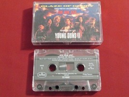 *Tested* Jon Bon Jovi Blaze Of Glory Young Guns Ii Soundtrack Cassette Tape Oop - £2.33 GBP