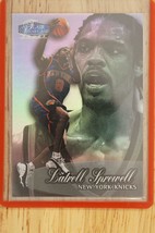 1998-99 Flair Showcase Row 3 Knicks Basketball Card #15 Latrell Sprewell - £3.75 GBP