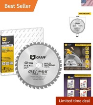 Versatile 5-1/2-Inch Circular Saw Blade - Ideal for Aluminum, Wood, and ... - $43.50