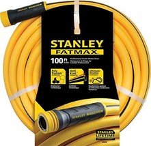 Stanley Fatmax Professional Grade Water Hose, 100&#39; x 5/8&quot;, Yellow 500 PSI - $111.25