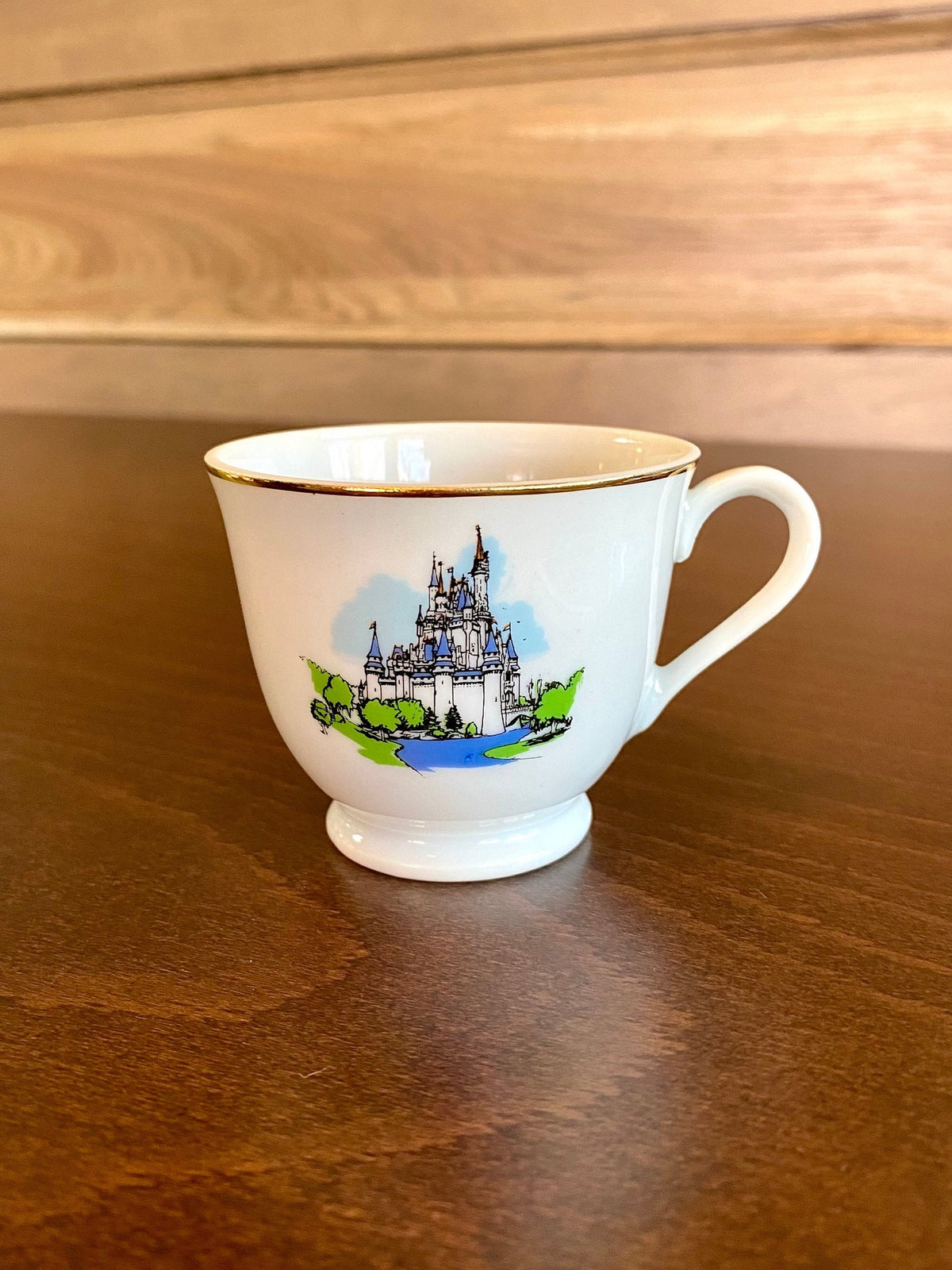 Vintage Disney Castle Tea Cup - $14.00