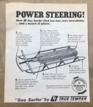 1967 True Temper Sno Surfer Snow Sled Vintage Toy Ad LIFE Magazine Ad 19... - €8,49 EUR