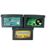 GBA 3 Game Lot: Nintendo Gameboy Advance, Pool, Pirates of Caribbean - $181.63 MXN