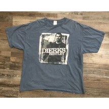 Dierks Bentley 2008 Concert Tour T Shirt Adult 2XL Blue - £13.37 GBP