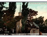 Old French Church Grand Pre Nova Scotia Canada DB Postcard R29 - $3.91