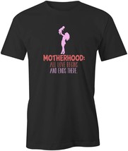 Motherhood Tshirt Tee Short-Sleeved Cotton Funny Mother&#39;s Day S1BSA18 - £17.92 GBP+