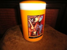 Bahia Tony Borghini Tito Ceramic Cigar Jar Made in Mexico 8.75&quot; H x 5.75&quot; - $74.25