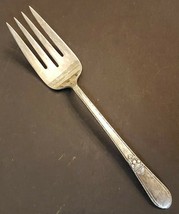 1847 Rogers Bros International ADORATION Cold Meat Fork Silver Plated Ut... - $29.62