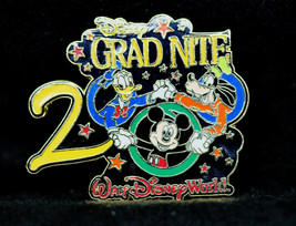 Disney 2000 WDW Grad Nite Featuring Mickey, Donald and Goofy Pin #1611 - $12.30