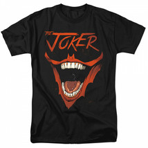 The Joker Bat Logo Smile T-Shirt Black - £25.29 GBP+