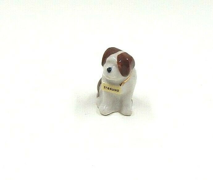 Wade St Bernard Dog Keyring Figure St Bruno Imperial Tobacco No Chain Unmarked - $14.99