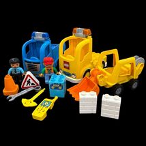 Lego Duplo Town Construction Site Set With Vehicles &amp; Figures - $17.28
