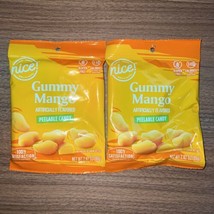 2 x Nice! Gummy Mango Peelable Candy 2.82 oz Walgreens - £31.31 GBP
