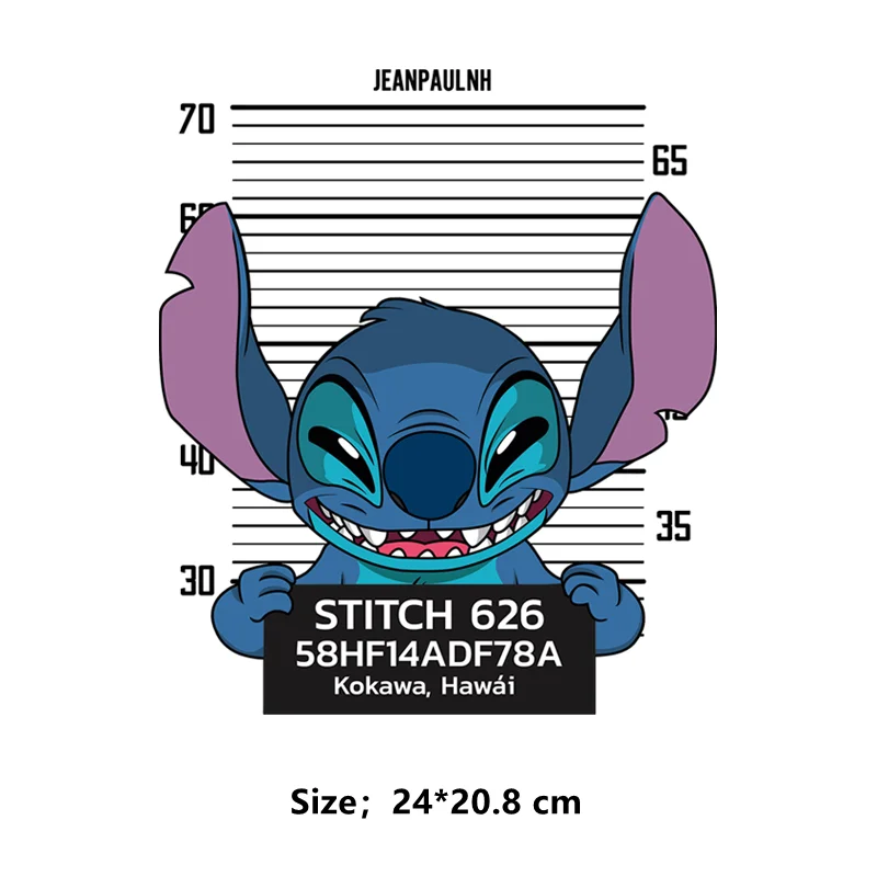 Sporting  Stitch and Mickey Mouse DIY patches for children Ironing applications  - £23.51 GBP