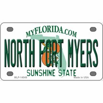 North Fort Myers Florida Novelty Mini Metal License Plate - £11.95 GBP