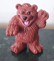 1996 Lincoln Logs Brown Grizzly Bear Replacement Figure Green Valley Lookout Set - £6.27 GBP