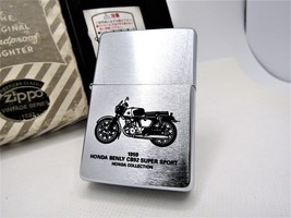 1959 Honda Collection Benly CB92 Super Sport Zippo 1937 Replica 1995 MIB Rare - $173.00