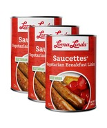 Loma Linda - Saucettes (15 oz.), (3 Pack) - Plant Based - Vegetarian Links - £23.55 GBP
