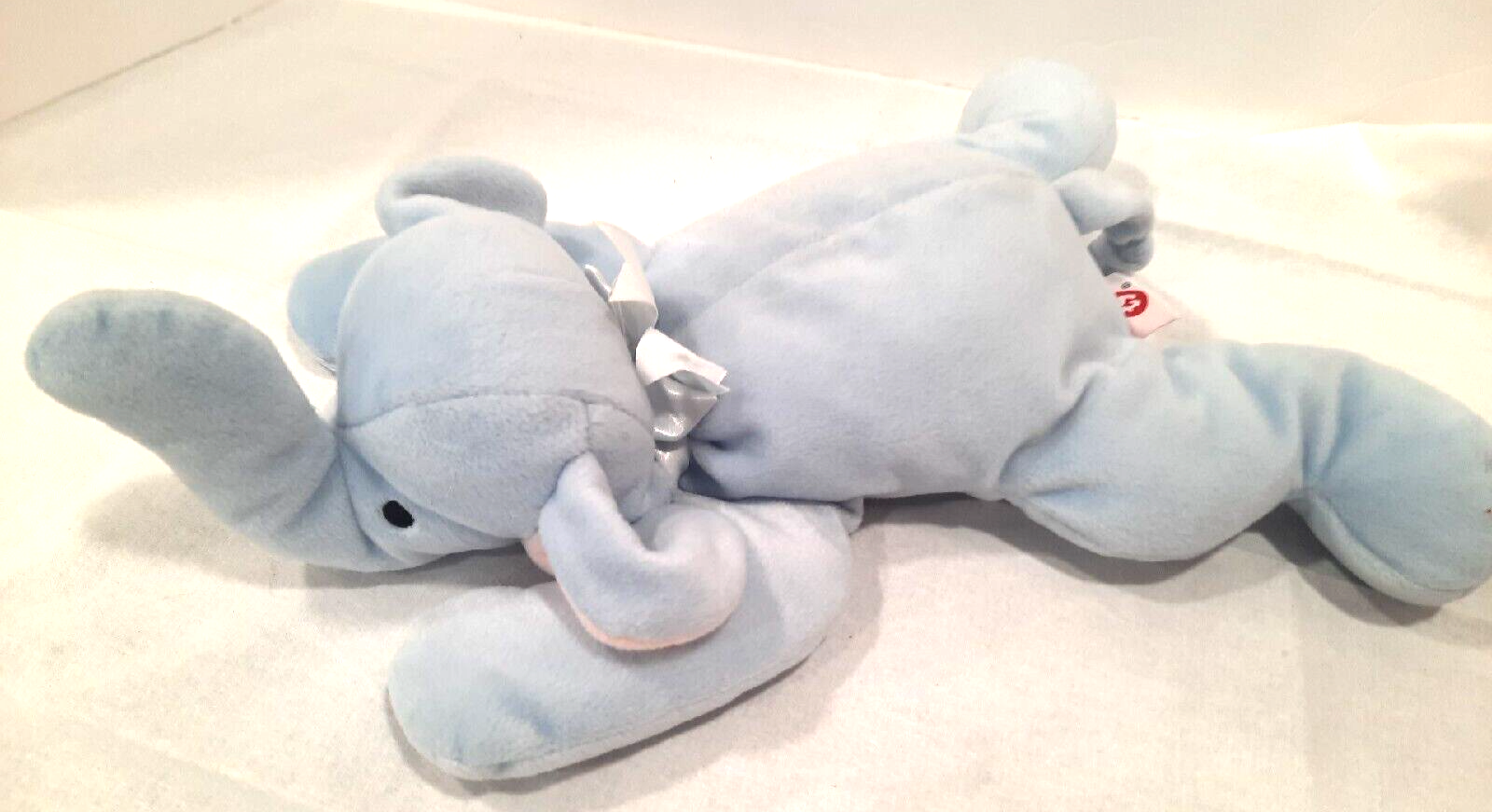 VTG 1996 Ty Squirt the Elephant 15” Plush Pillow Pal Stuffed Animal Collection - $8.51
