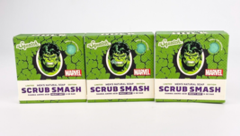 Dr Squatch X Marvel Hulk Scrub Smash Heavy Grit Soap Avengers Lot Of 3 Gamma - £17.01 GBP