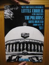 Piccolo Charlie &amp; The Nightcats Poster Notte Gatti Paladini July 15 Katie - £50.44 GBP