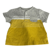Old Navy Baby Boy&#39;s Short Sleeved 1/4 Button Tee T-Shirt S71ize 0-3 Months - £11.20 GBP