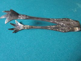 Compatible with ANTIQUE SILVERPLATE WALLACE TONGS ORIGINAL - $29.39