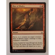 MTG Magic: The Gathering Blur Of Blades Instant Card Red Hour Of Devastation - £5.93 GBP