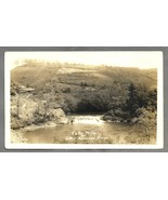 RPPC 1920s FALLS MILL Waterfall Little Kanawha River WV Real Photo Postcard - $363.13 MXN
