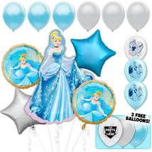 Cinderella Deluxe Balloon Bouquet - £22.37 GBP