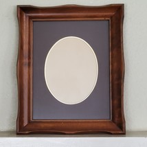 Vintage 1973 ART Frame 14.5x17.5&quot; w/ Glass &amp; Matte Fits 9x7&quot; Photo - £55.21 GBP