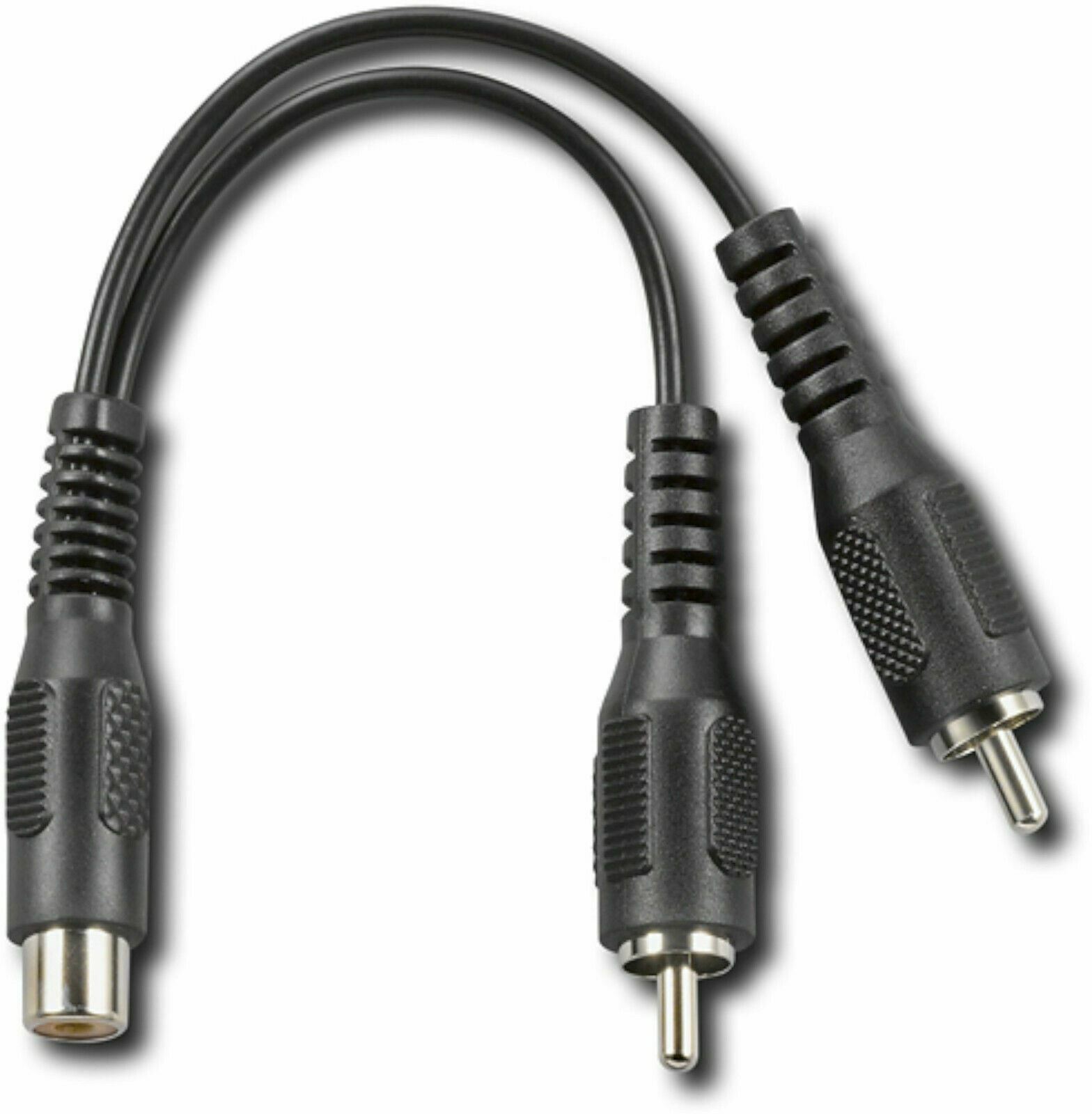 Dynex DX-AD115 RCA Y Audio Adapter Compatible Audio Components 2 Male 1 Female - $4.65