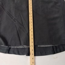 Dressbarn Women's Back Zipper Pull On Flare Black Skirt Size 16 Waist 36" image 9