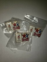 Vintage Budweiser Olympic USA Lapel Pin New Old Stock Unused New - $8.99