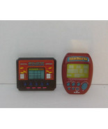 Lot of 2 Handheld Eloctronic Games Slot Machine &amp; Texas Hold &#39;Em - £11.08 GBP