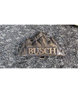 VTG Busch Beer Mountain Scene Solid Brass Belt Buckle Anheuser Rocky 3.5... - $655.06 MXN