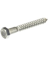 Hillman 832038 5/16 x 2-1/2-Inch Stainless Steel Hex Lag Screws, 25-Pack - $31.82