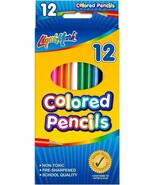 LIQUI-MARK 12 Pack Pre-Sharpened 7&quot; Colored Pencils - Assorted Colors 3 ... - $254.98 MXN