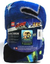1 Lego 2 Movie Plush Throw Vest Friends 46 Inch X 60 Inch Soft Warm Cuddly - $19.99