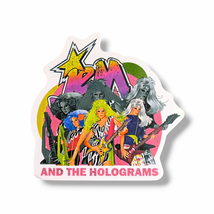 Jem and the Holograms Vinyl Sticker (KK31): The Misfits, 2.25 in. - $3.90