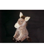 15&quot; Rare Folkmanis Donkey Hand Puppet Plush Toy Folktails Retired - $98.99