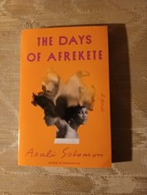 The Days Of Afrekete By Asali Solomon ARC Uncorrected Proof 2021 Paperback Novel - £11.87 GBP