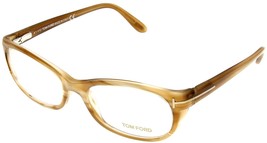 Tom Ford Eyeglasses Frame Unisex Brown Rectangular Fashion TF 5229 047 - £81.66 GBP