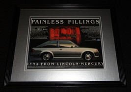 1981 Lincoln Lynx 11x14 Framed ORIGINAL Vintage Advertisement - $34.64