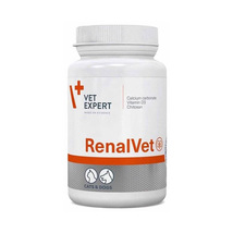 Vetexpert RenalVet Kidney Support Supplement for Dogs &amp; Cats 60 Caps - $24.99