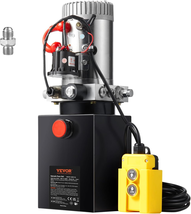 VEVOR Hydraulic Pump, 4 Quart Hydraulic Power Unit, Single Acting Dump T... - $5,674.49 MXN