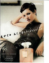 2002 Chanel Coco Mademoiselle Print Ad Perfume Fragrance Brunette Lounging - £10.00 GBP