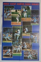 1984 Chicago Cubs Fantastic Magazine - Foldout Poster Ryne Sandberg - £9.29 GBP