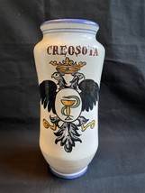 antique spain talavera albarello - apothecary jar. Marked bottom - $109.00