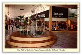 Colonial Plaza Shopping Center Mall Orlando Florida FL Chrome Postcard XA10 - $2.92